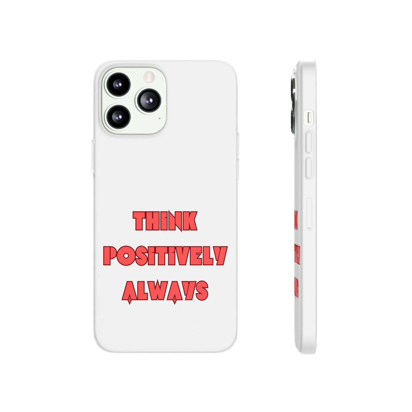 Think Positively Always #24 Flexi Cases iPhone Samsung Gift Packaging