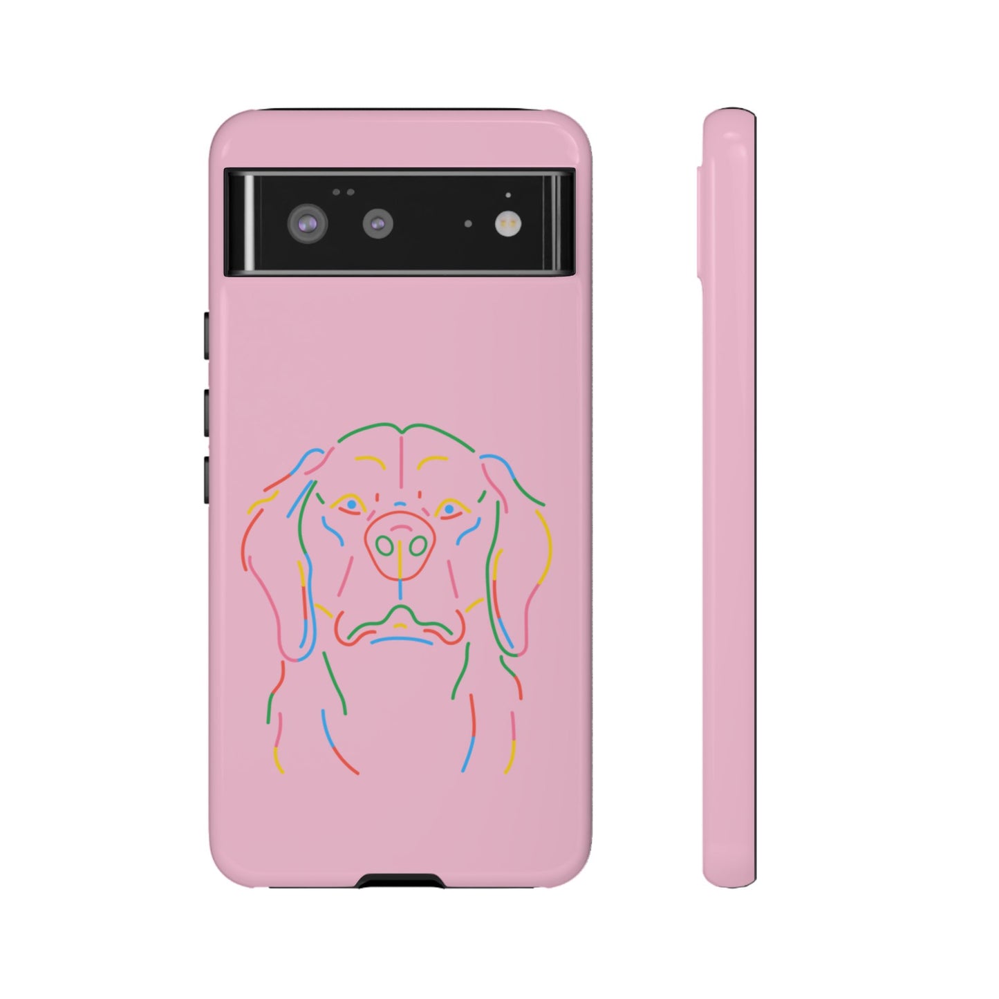 Pop Art Pup #24-Tough Cases iPhone Samsung Google Pixel