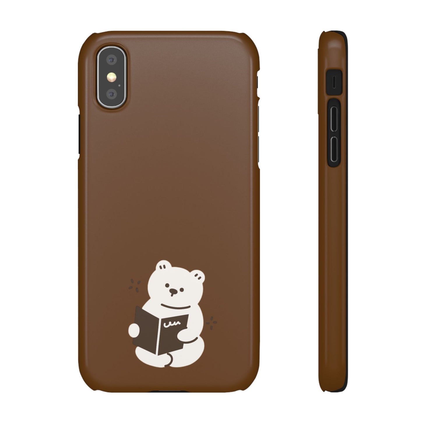 Reading Bear #02-Snap Cases