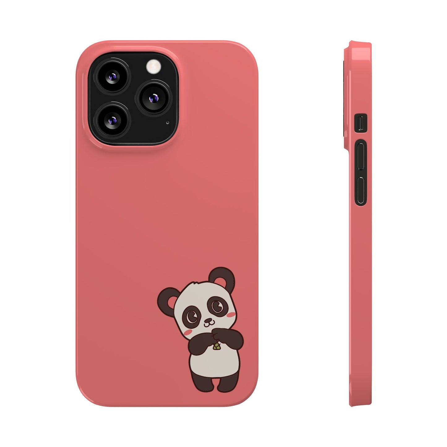 Cute Panda #36-Slim iPhone Cases