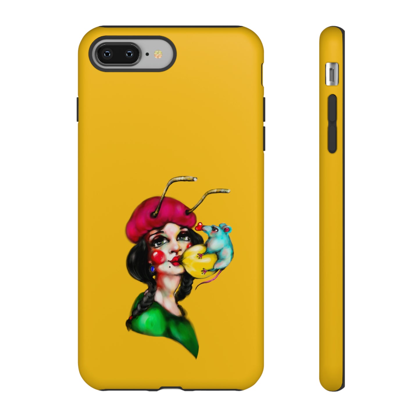 Design #211 Yellow BKG-Tough Cases