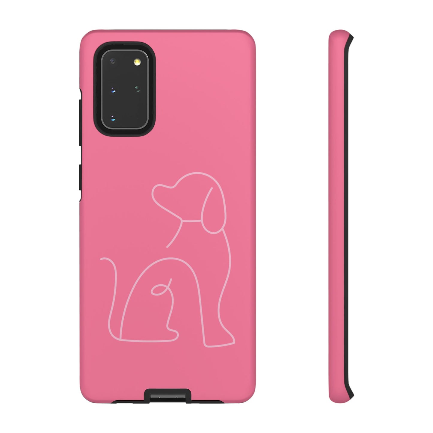 Pink Pup #10-Tough Cases iPhone Samsung Google Pixel