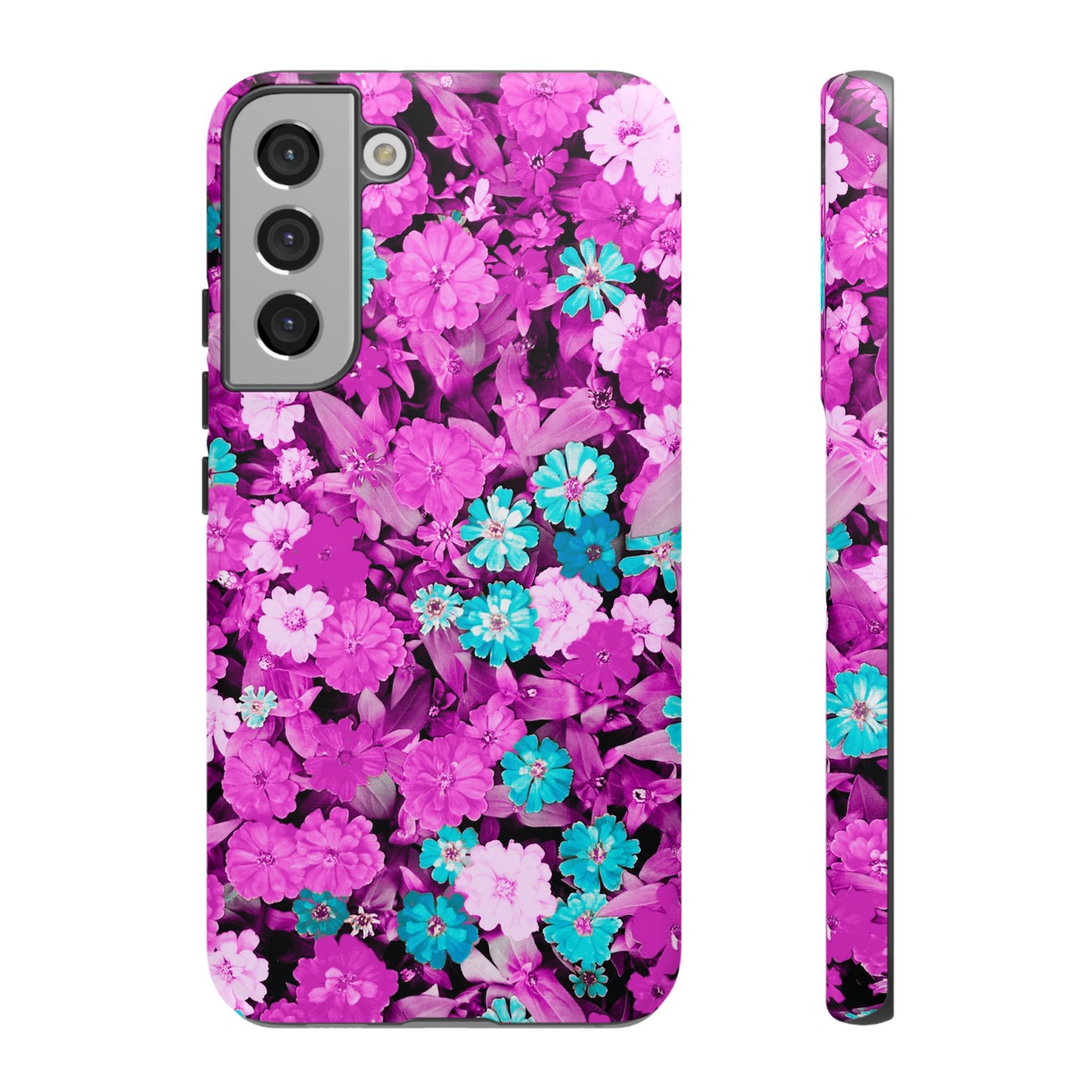 Lucid Flowers #22-Tough Cases iPhone Samsung Google Pixel