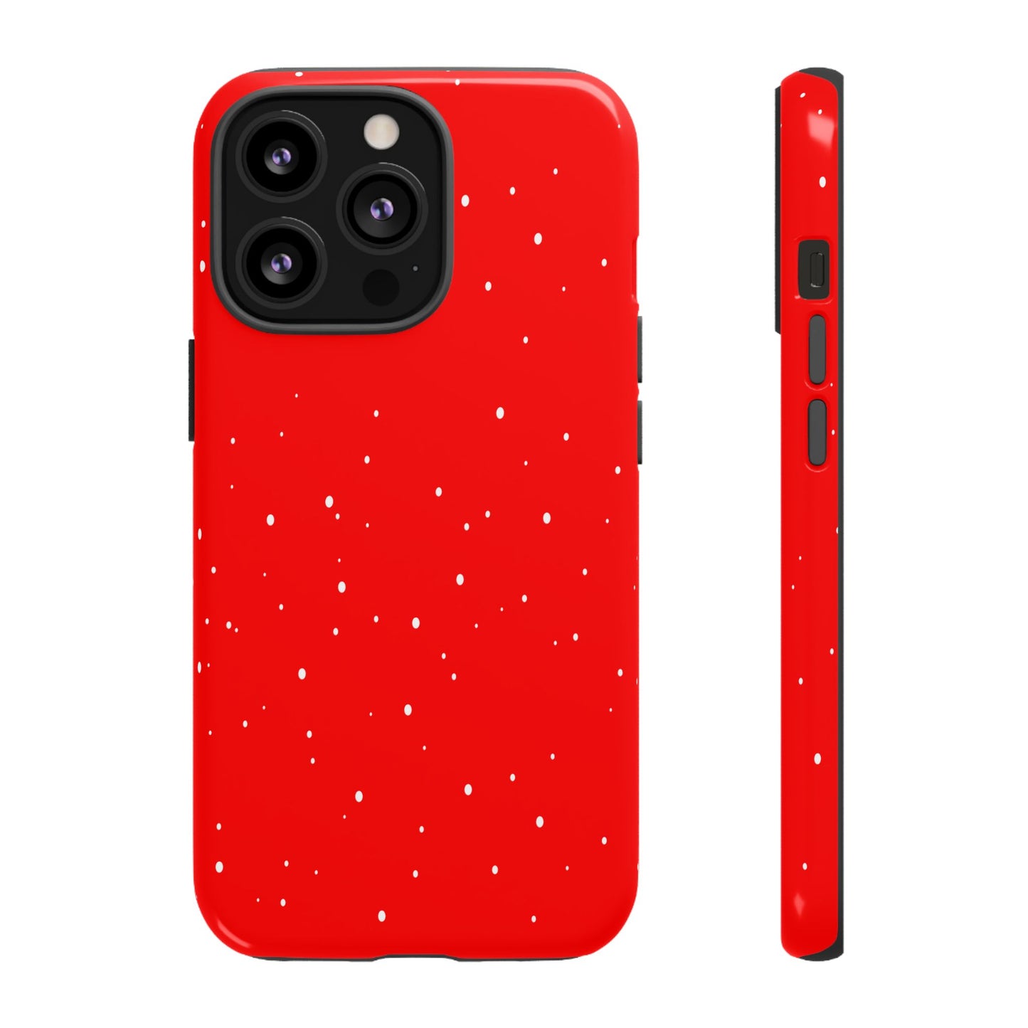 Snowy Red - Tough Cases iPhone Samsung Google Pixel