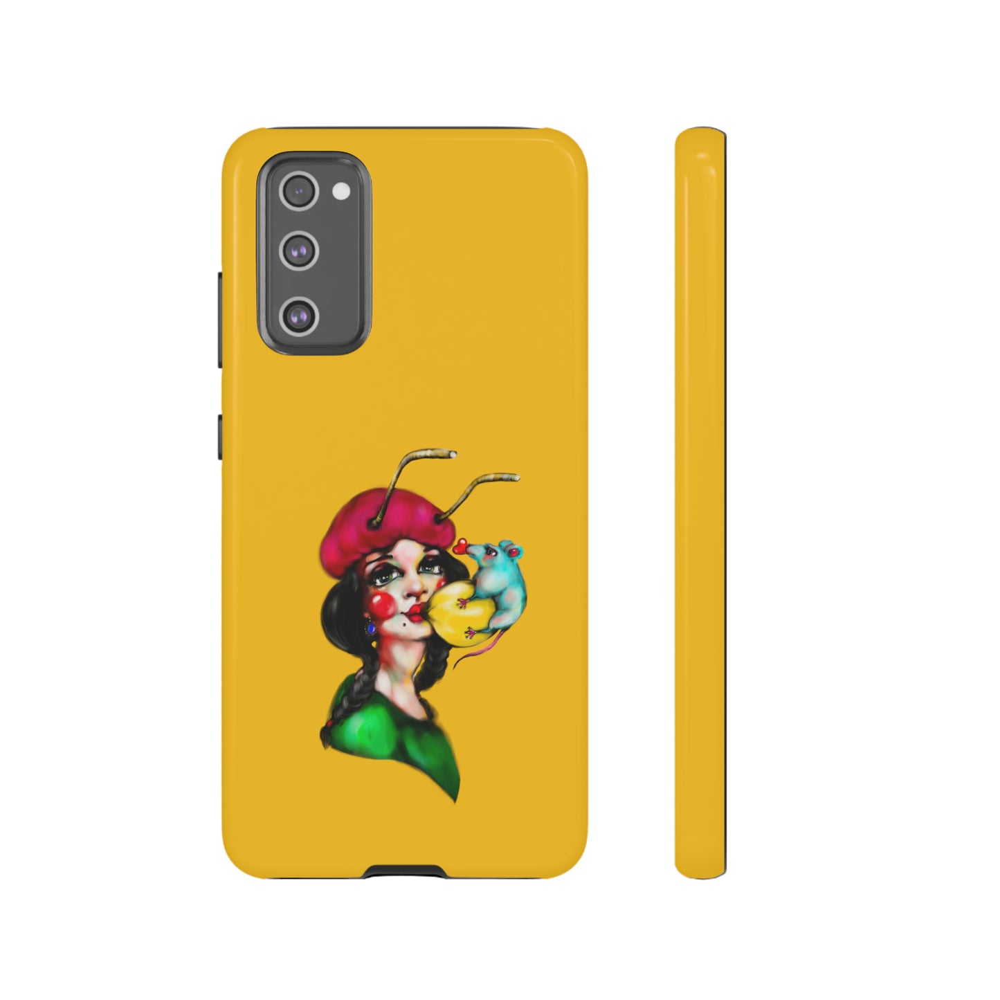 Design #211 Yellow BKG-Tough Cases