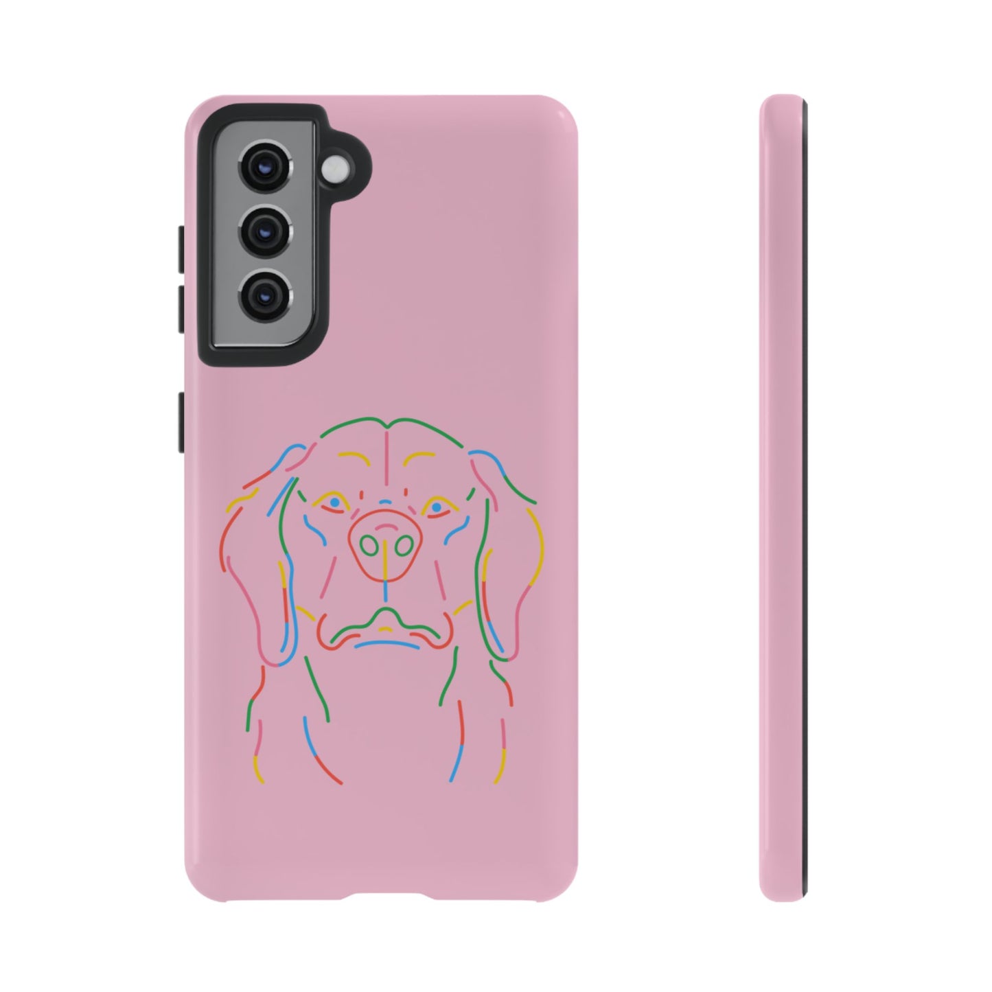 Pop Art Pup #24-Tough Cases iPhone Samsung Google Pixel