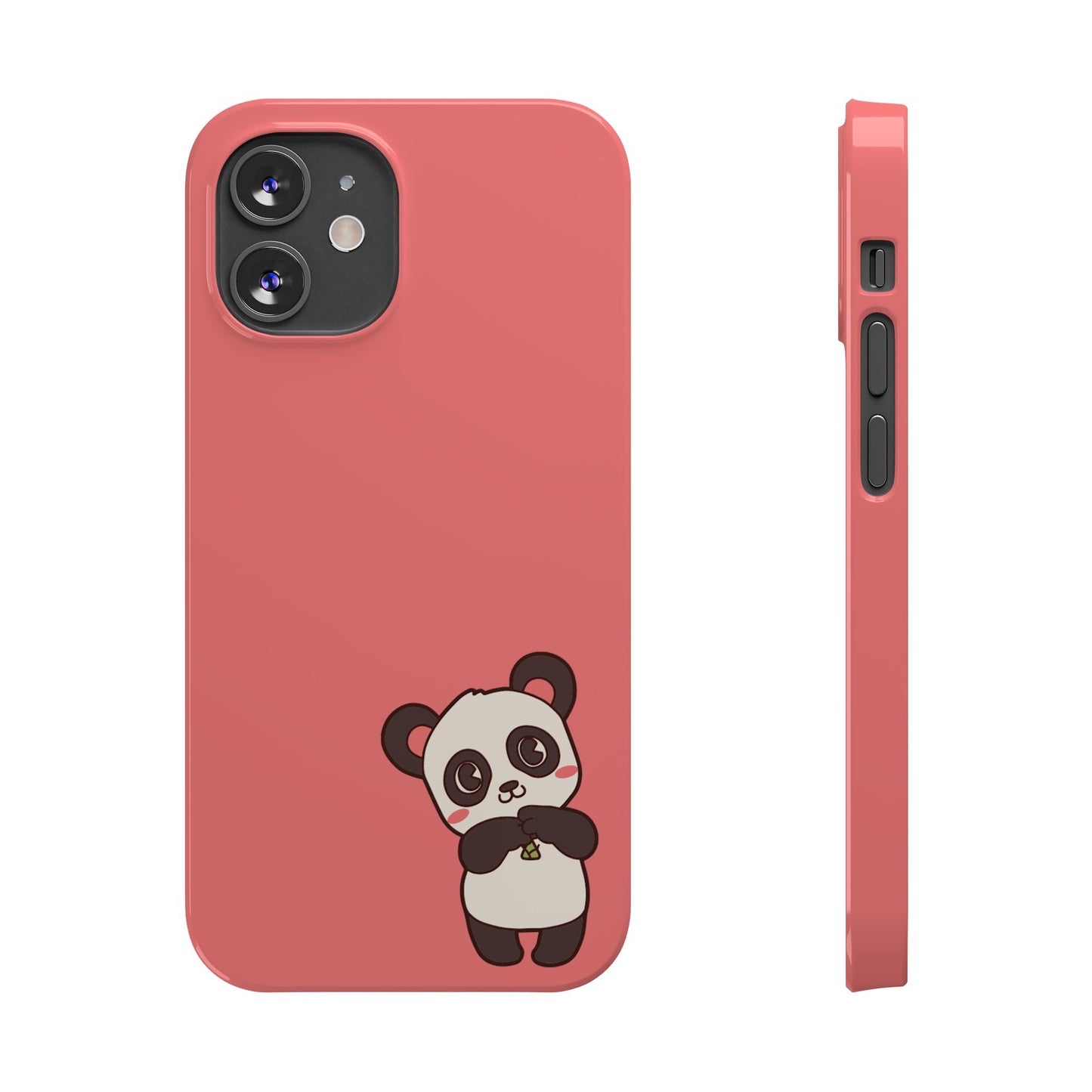 Cute Panda #36-Slim iPhone Cases