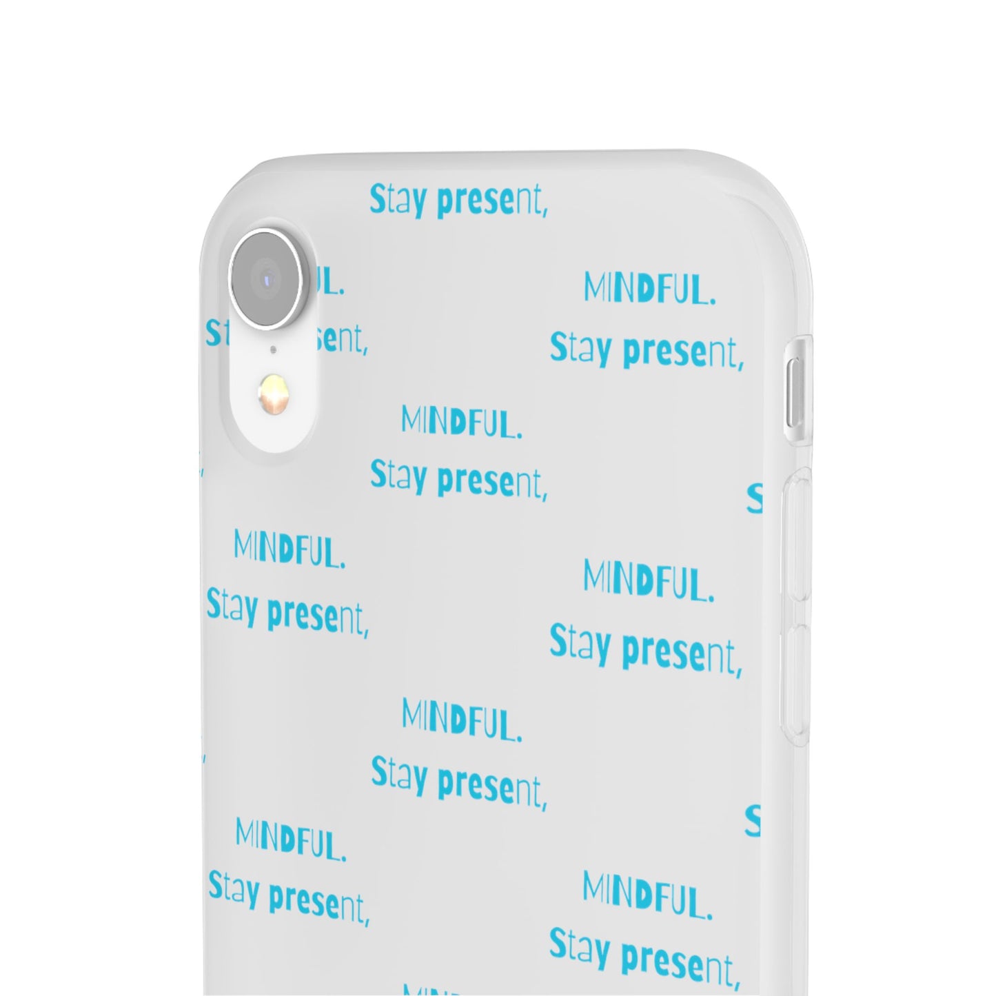 Stay Present Mindful #12 Flexi Cases iPhone Samsung Gift Packaging