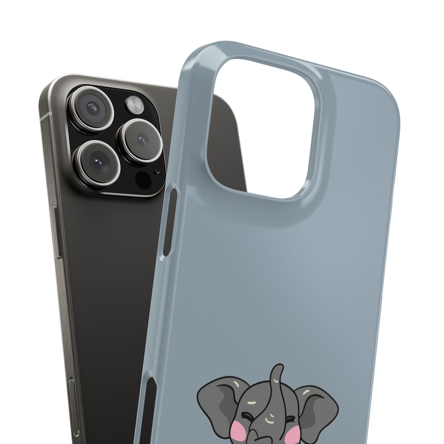 Elephant #12-Slim iPhone Cases