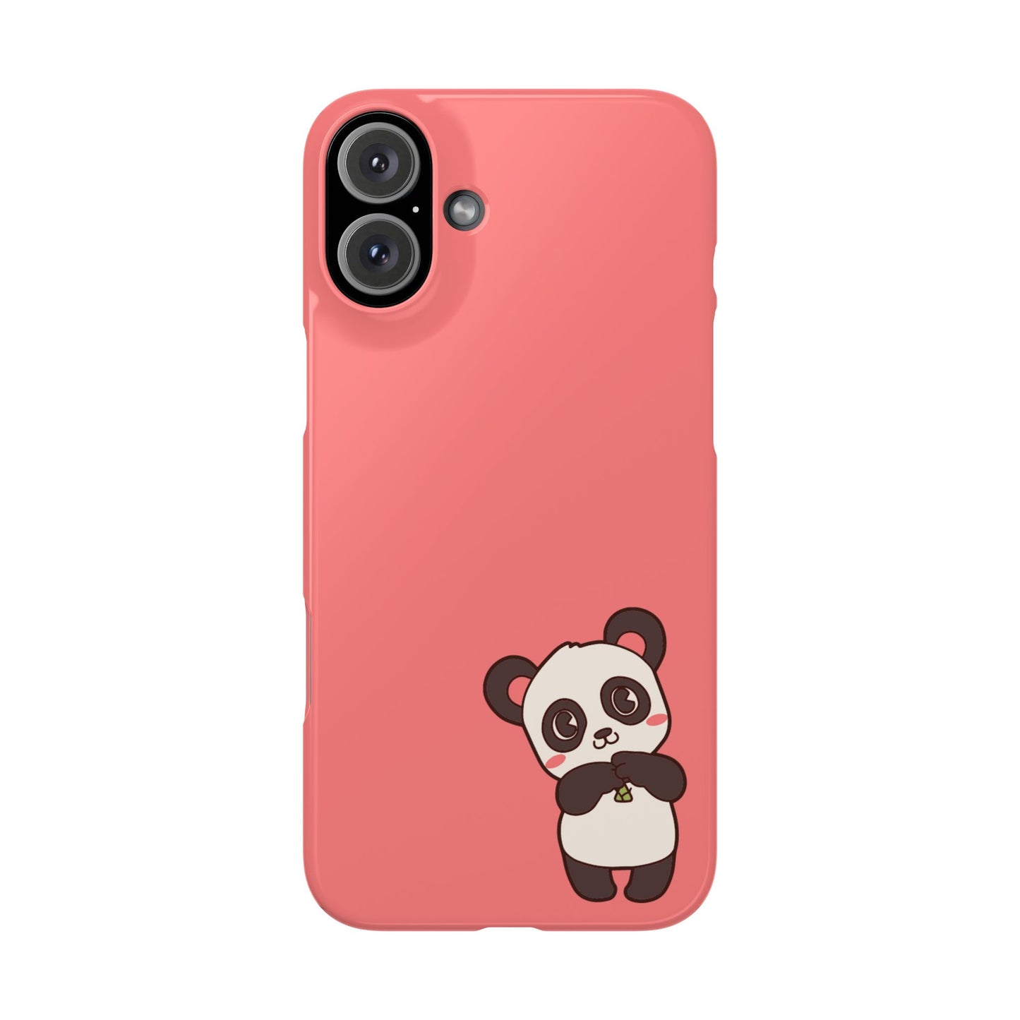 Cute Panda #36-Slim iPhone Cases