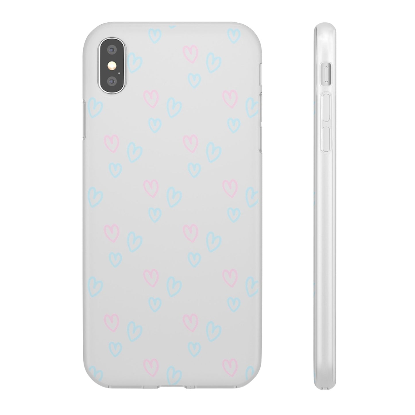 Sweetheart Shield Clear Flexi Cases iPhone Samsung Gift Packaging