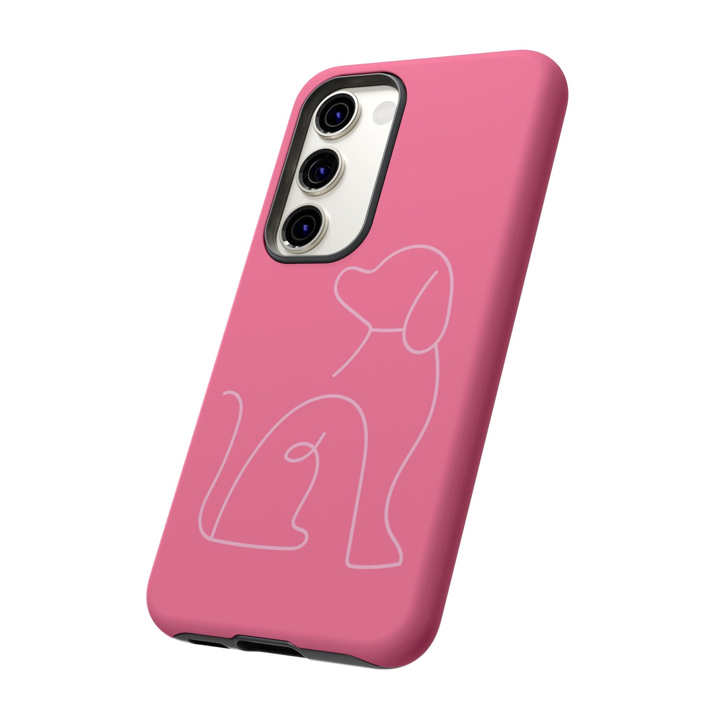 Pink Pup #10-Tough Cases iPhone Samsung Google Pixel