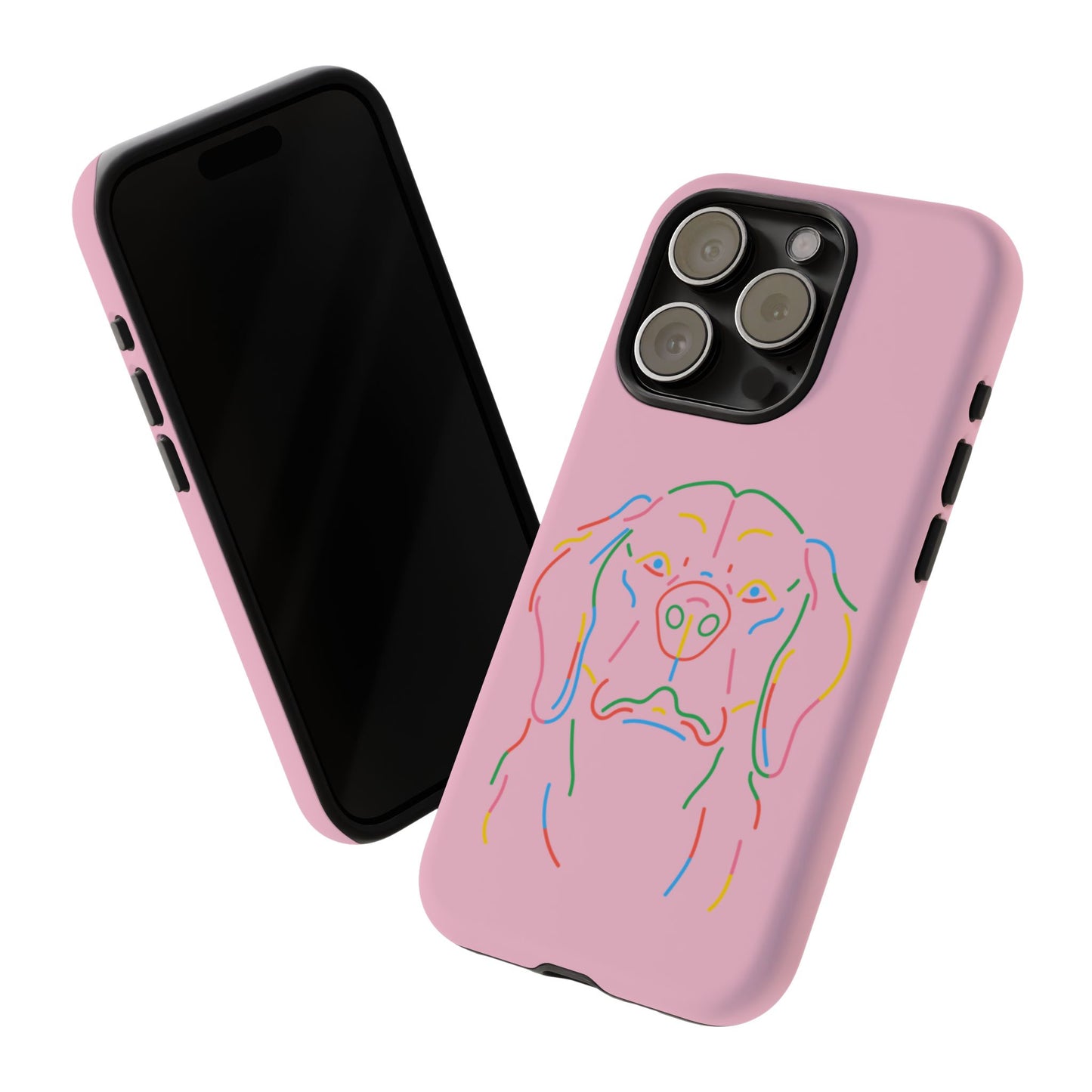 Pop Art Pup #24-Tough Cases iPhone Samsung Google Pixel