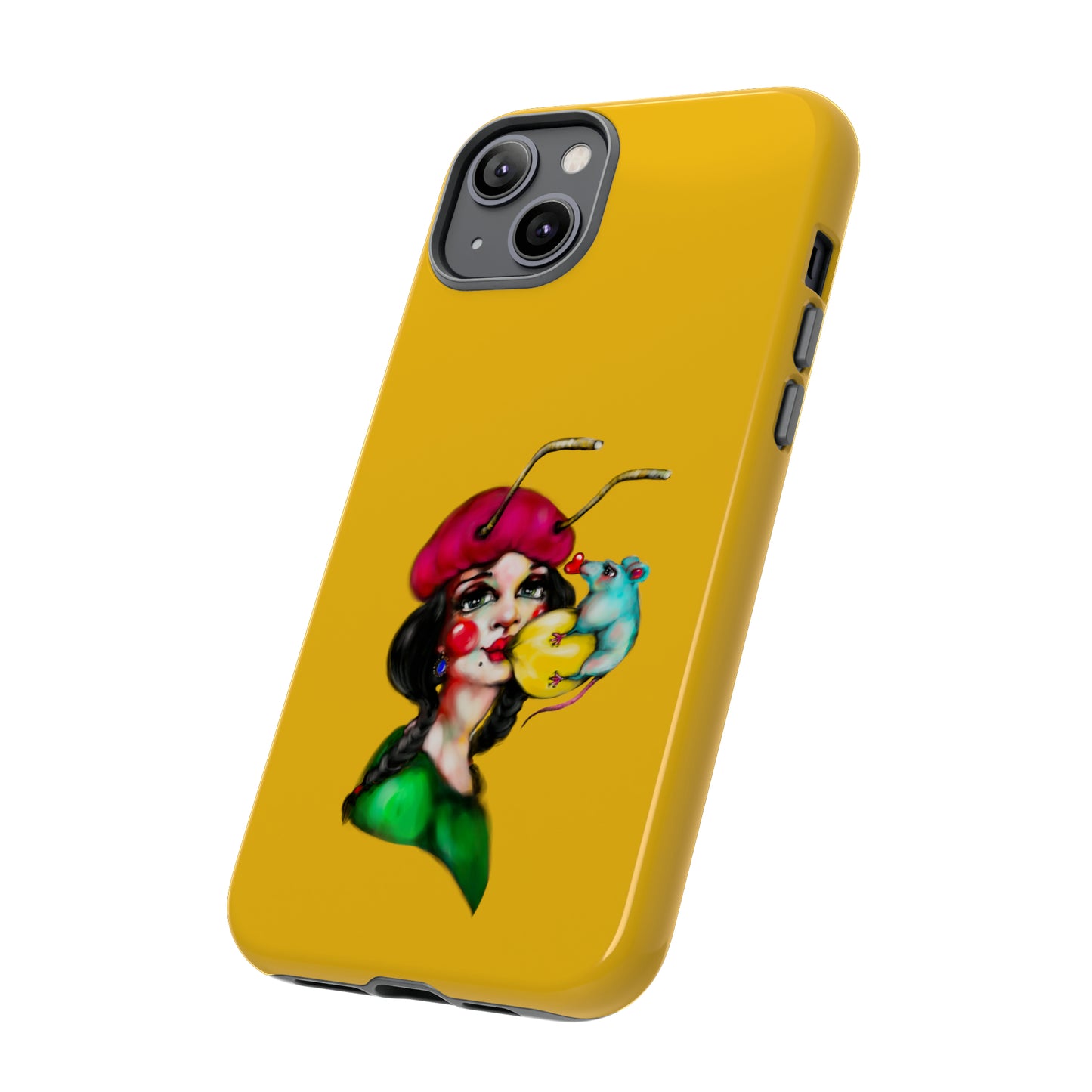 Design #211 Yellow BKG-Tough Cases