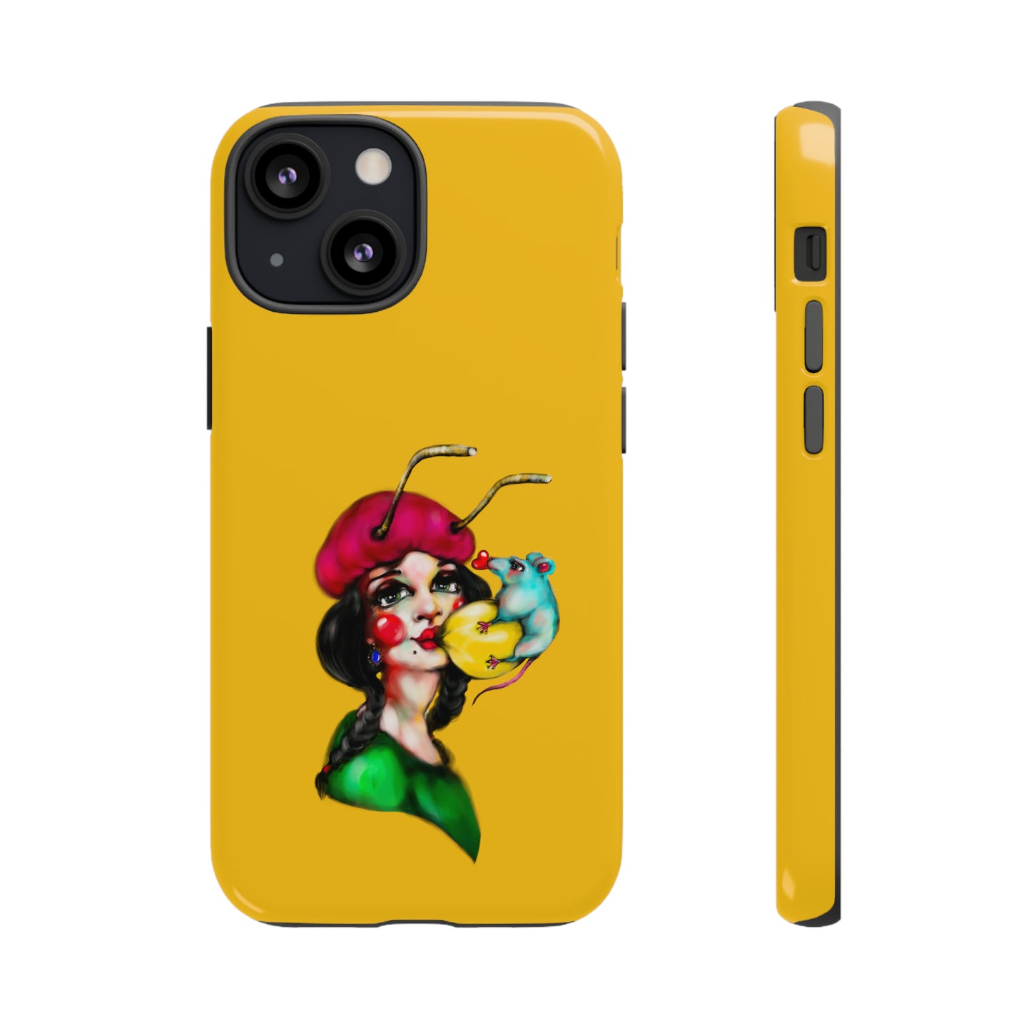 Design #211 Yellow BKG-Tough Cases