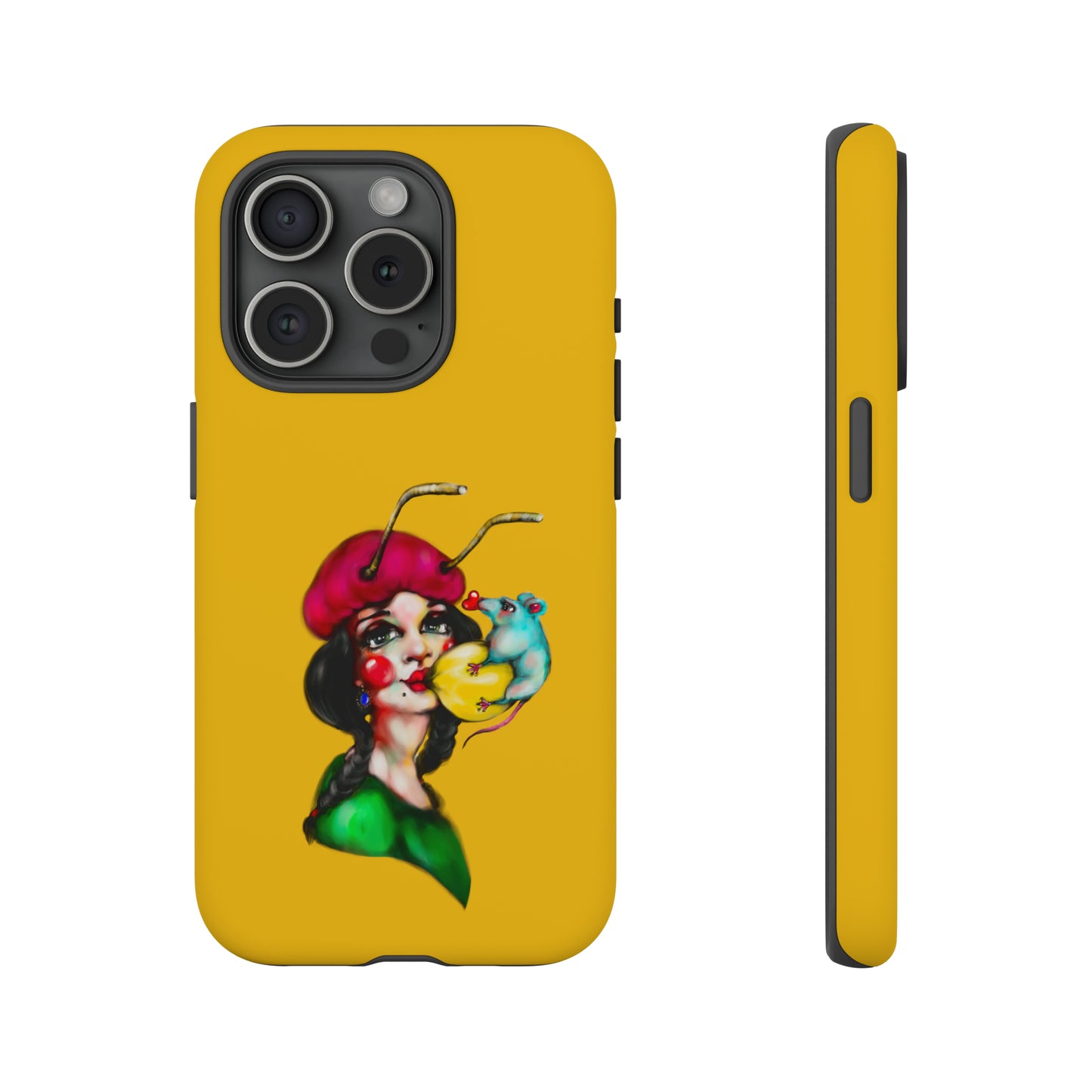 Design #211 Yellow BKG-Tough Cases