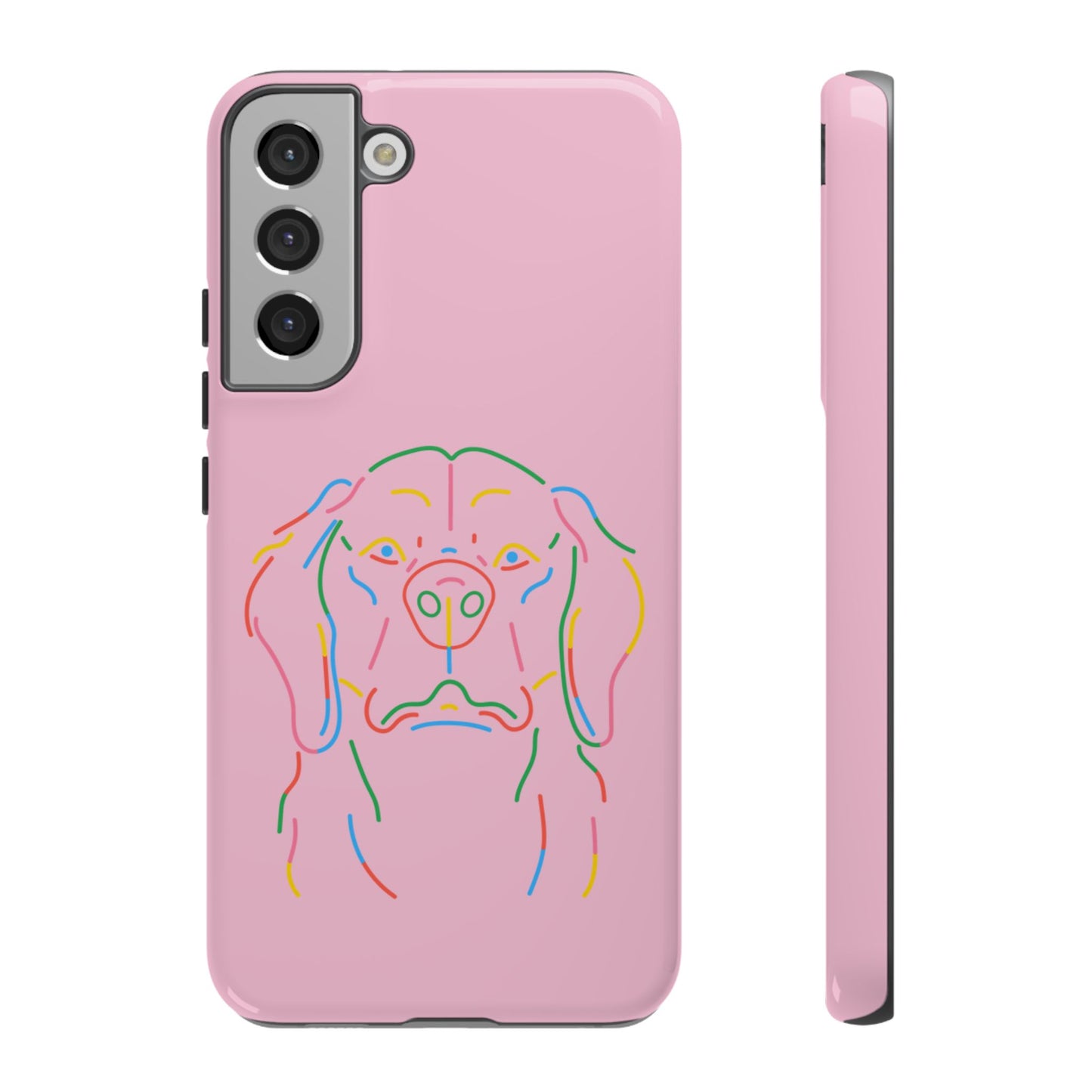 Pop Art Pup #24-Tough Cases iPhone Samsung Google Pixel