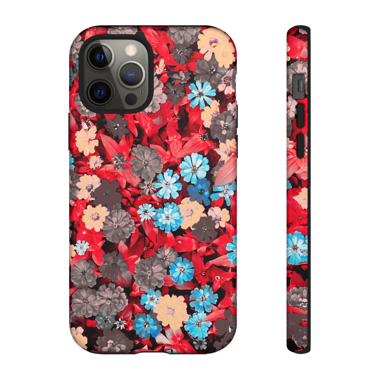 Lucid Flowers #23-Tough Cases iPhone Samsung Google Pixel