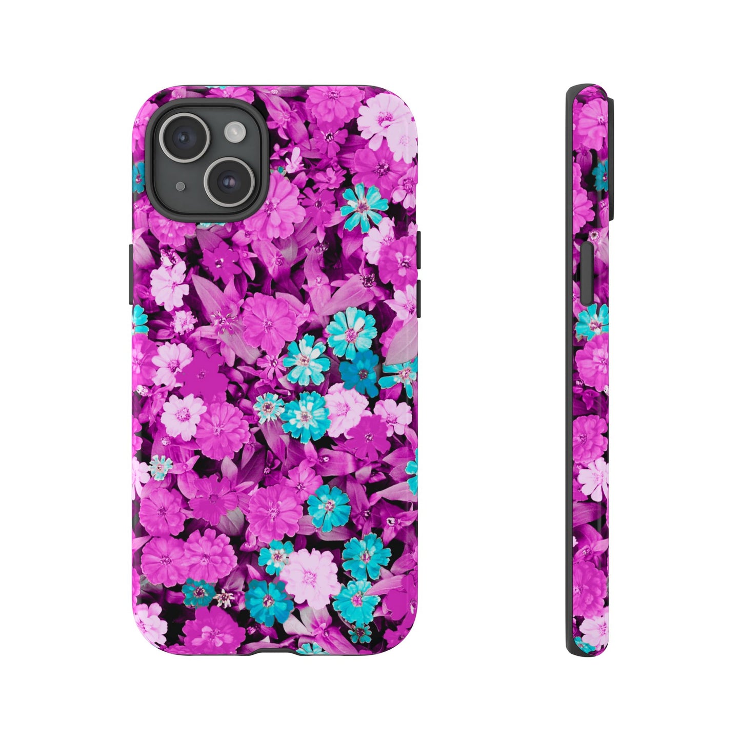 Lucid Flowers #22-Tough Cases iPhone Samsung Google Pixel