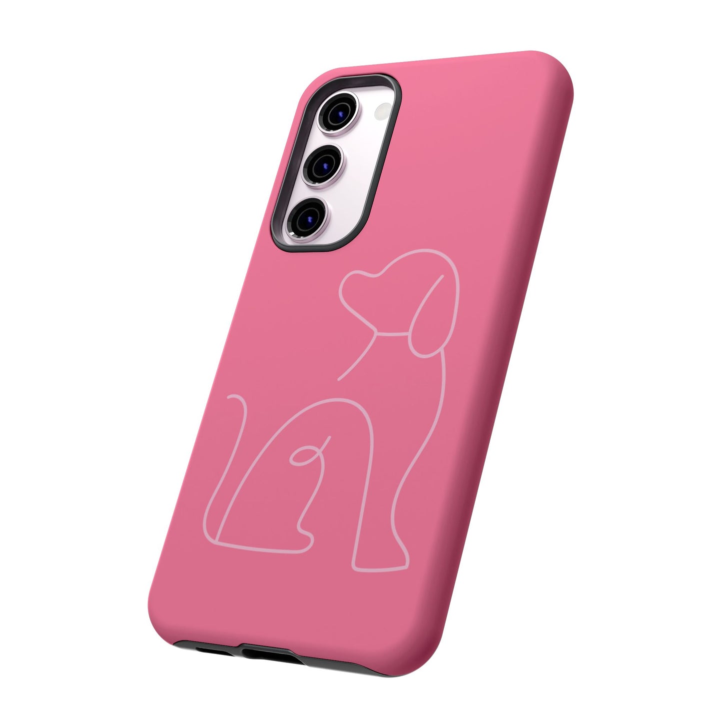 Pink Pup #10-Tough Cases iPhone Samsung Google Pixel