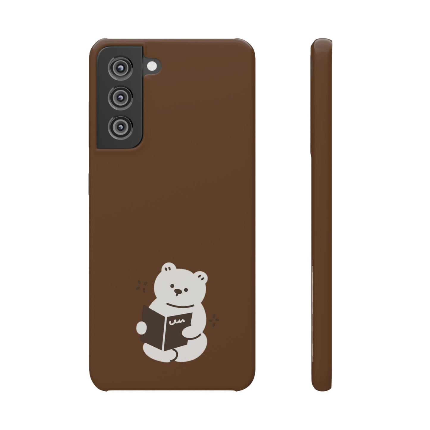 Reading Bear #02-Snap Cases