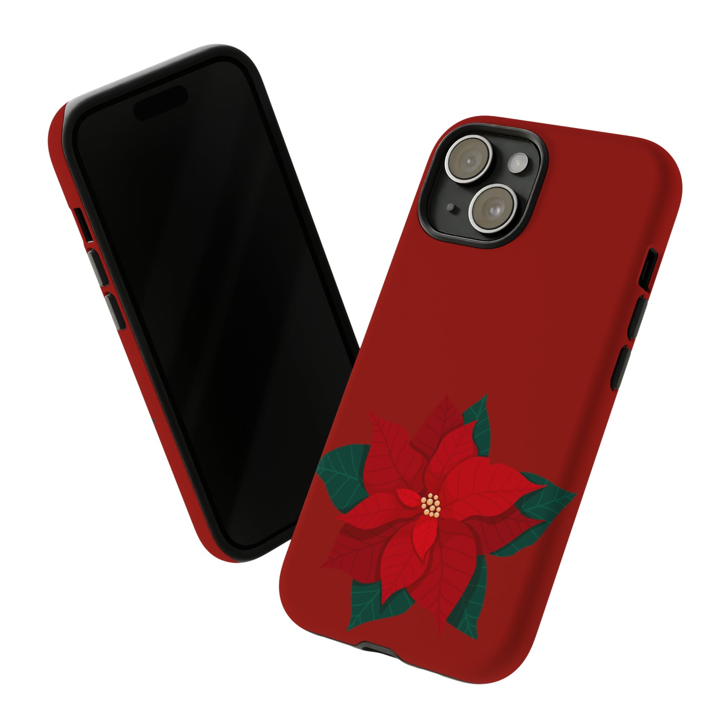 Poinsettia Charm #12-Tough Cases