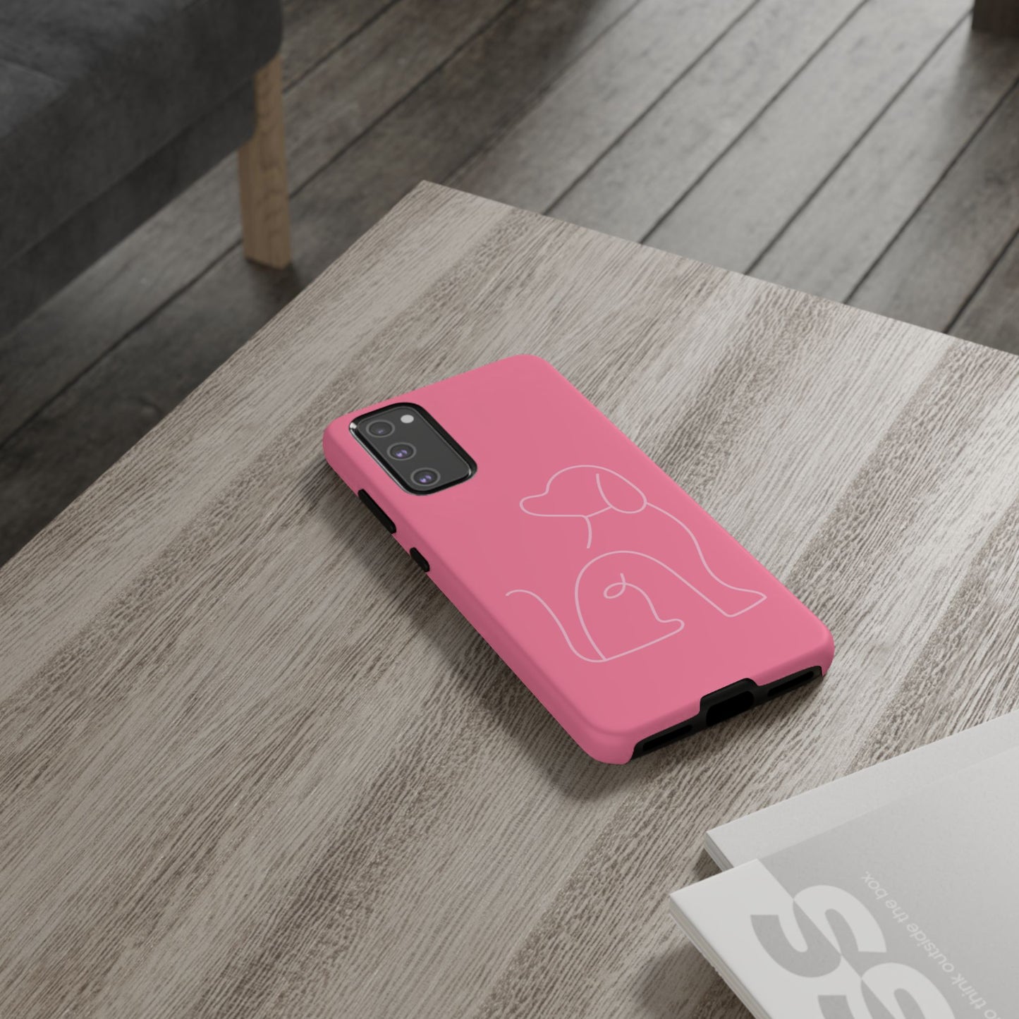 Pink Pup #10-Tough Cases iPhone Samsung Google Pixel