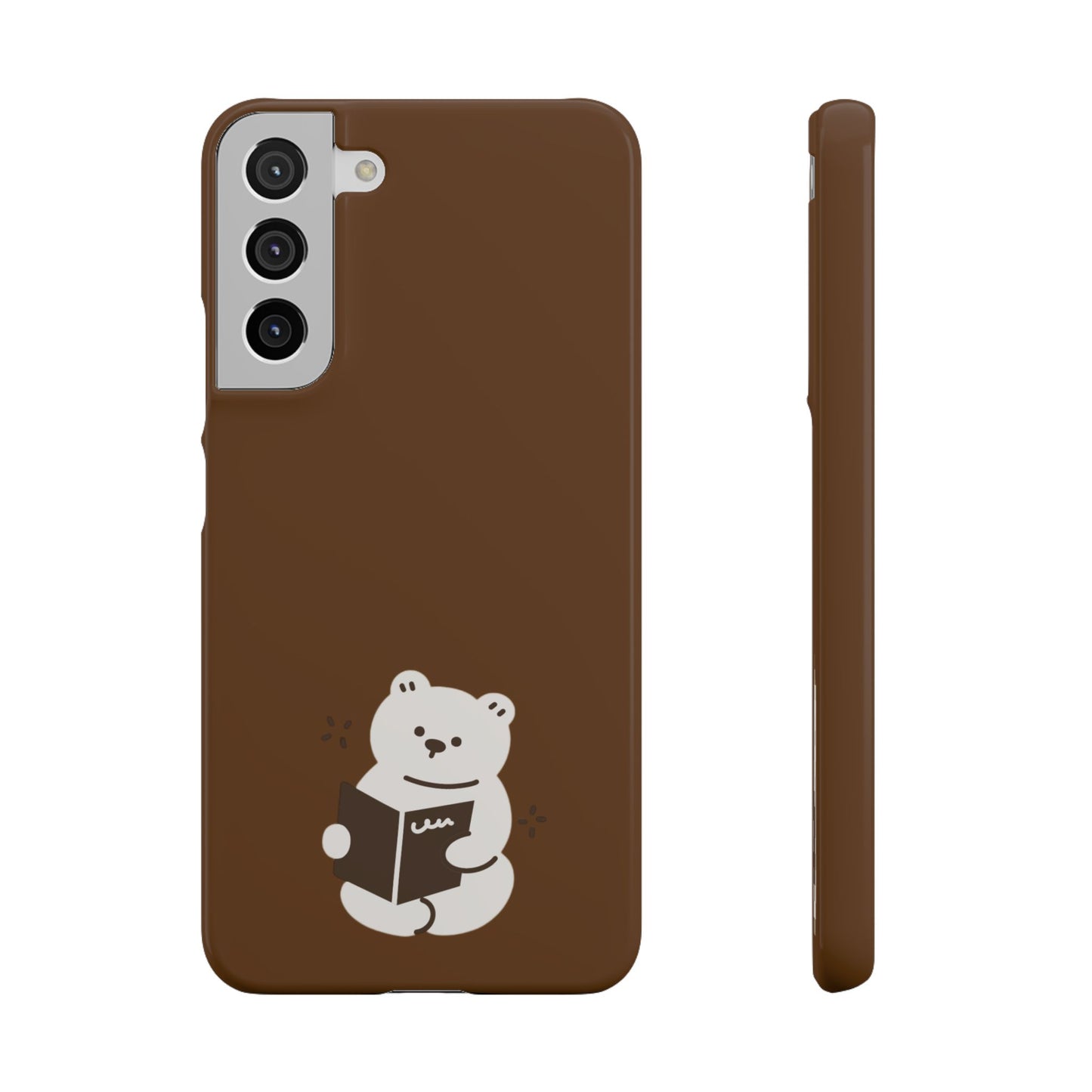 Reading Bear #02-Snap Cases