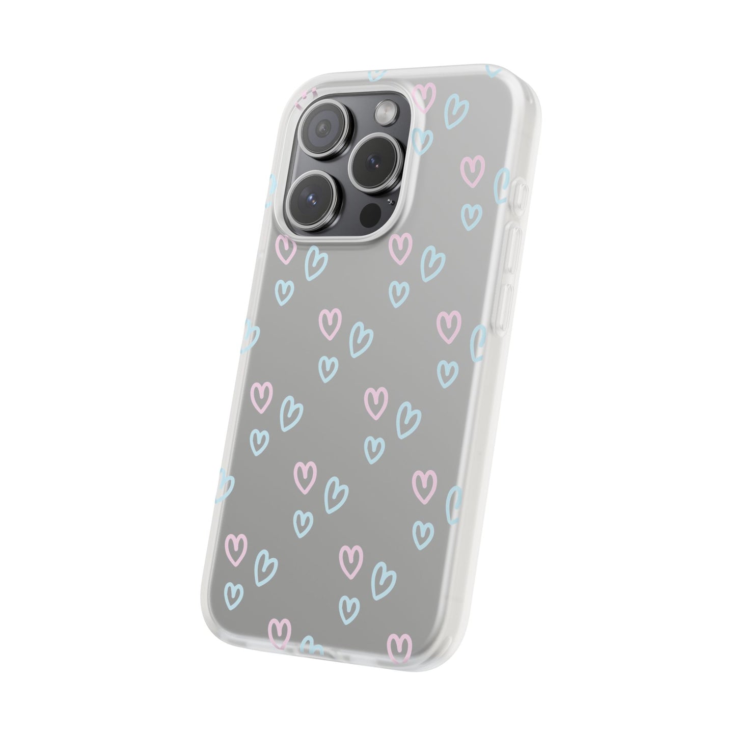 Sweetheart Shield Clear Flexi Cases iPhone Samsung Gift Packaging