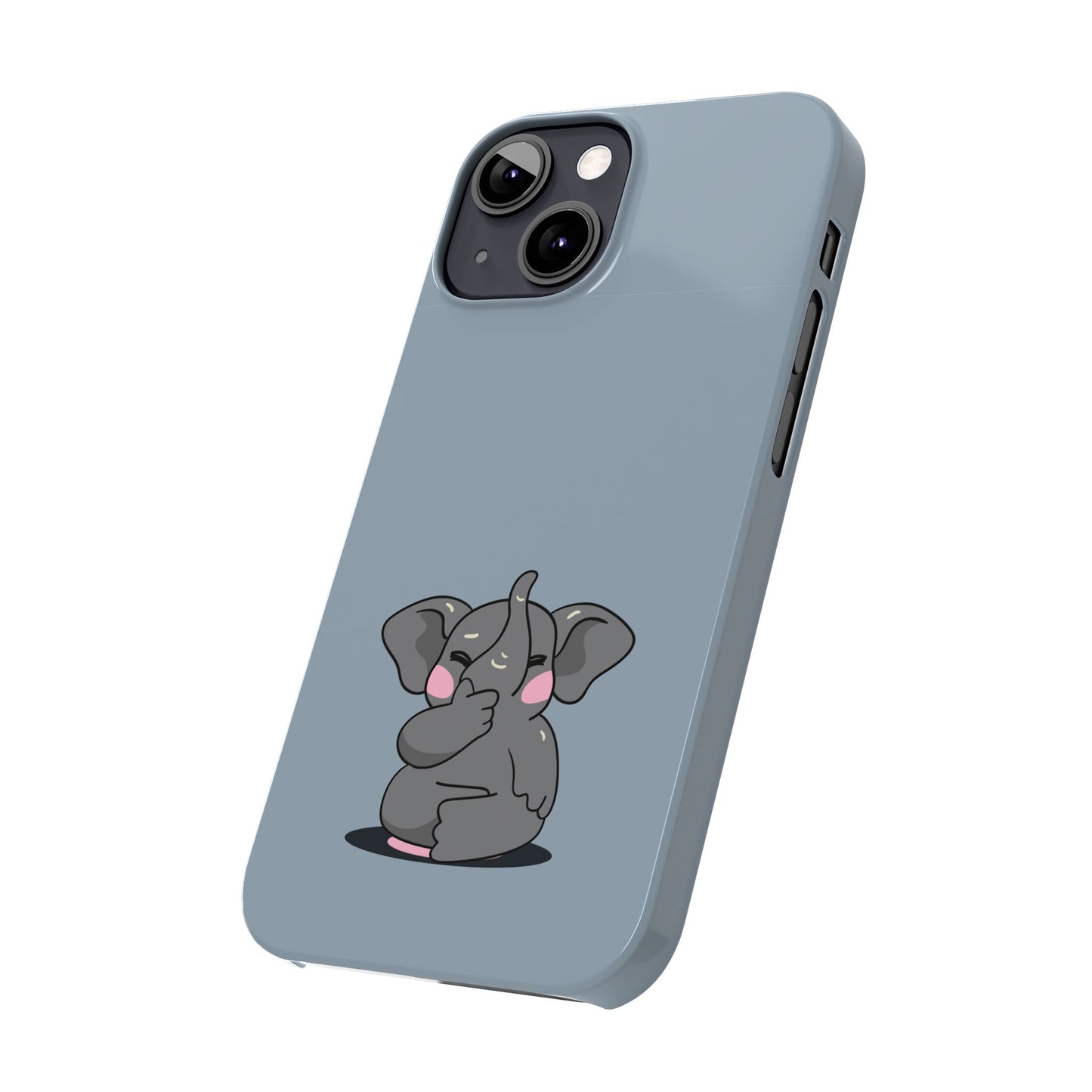 Elephant #12-Slim iPhone Cases