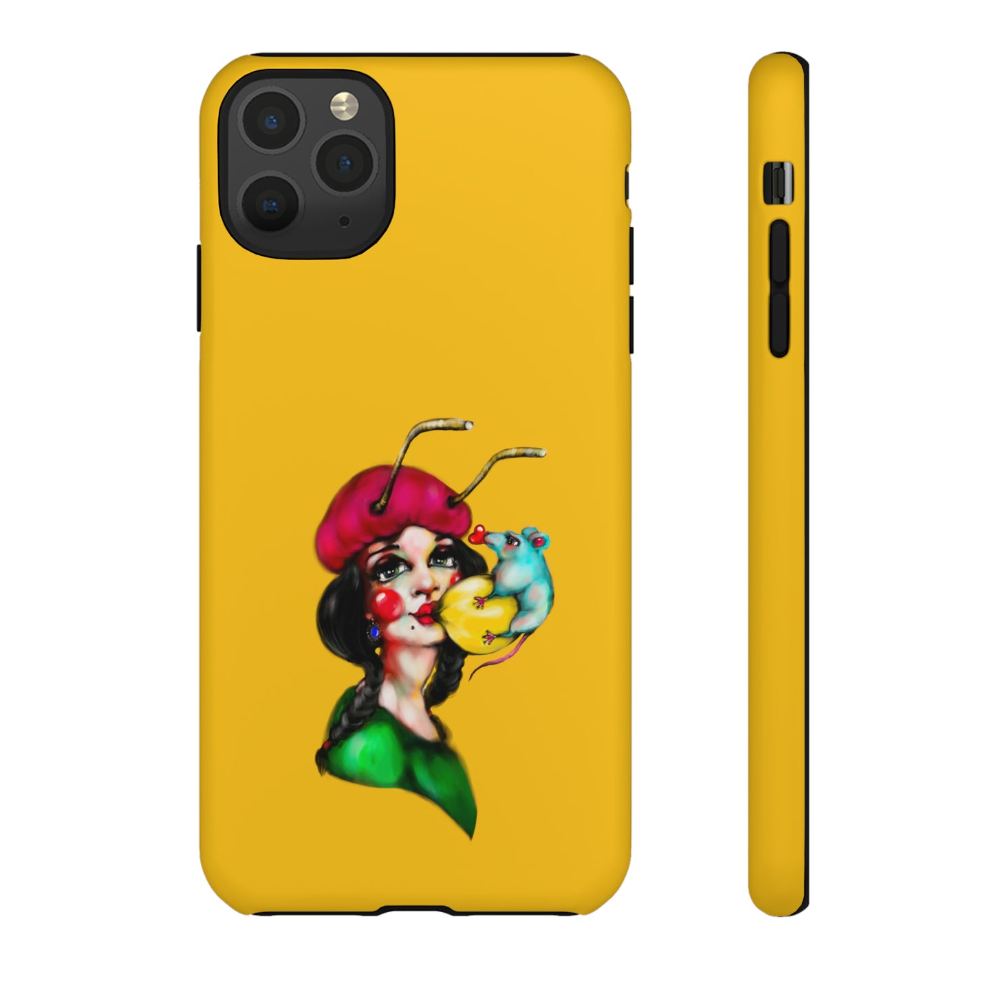 Design #211 Yellow BKG-Tough Cases