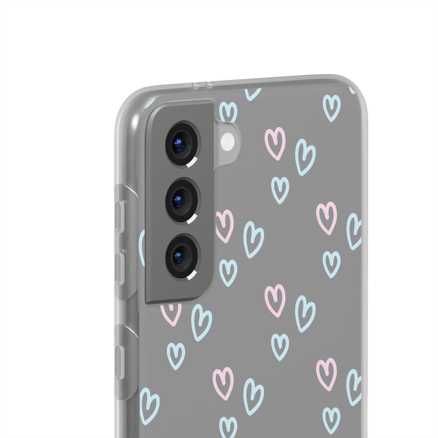 Sweetheart Shield Clear Flexi Cases iPhone Samsung Gift Packaging