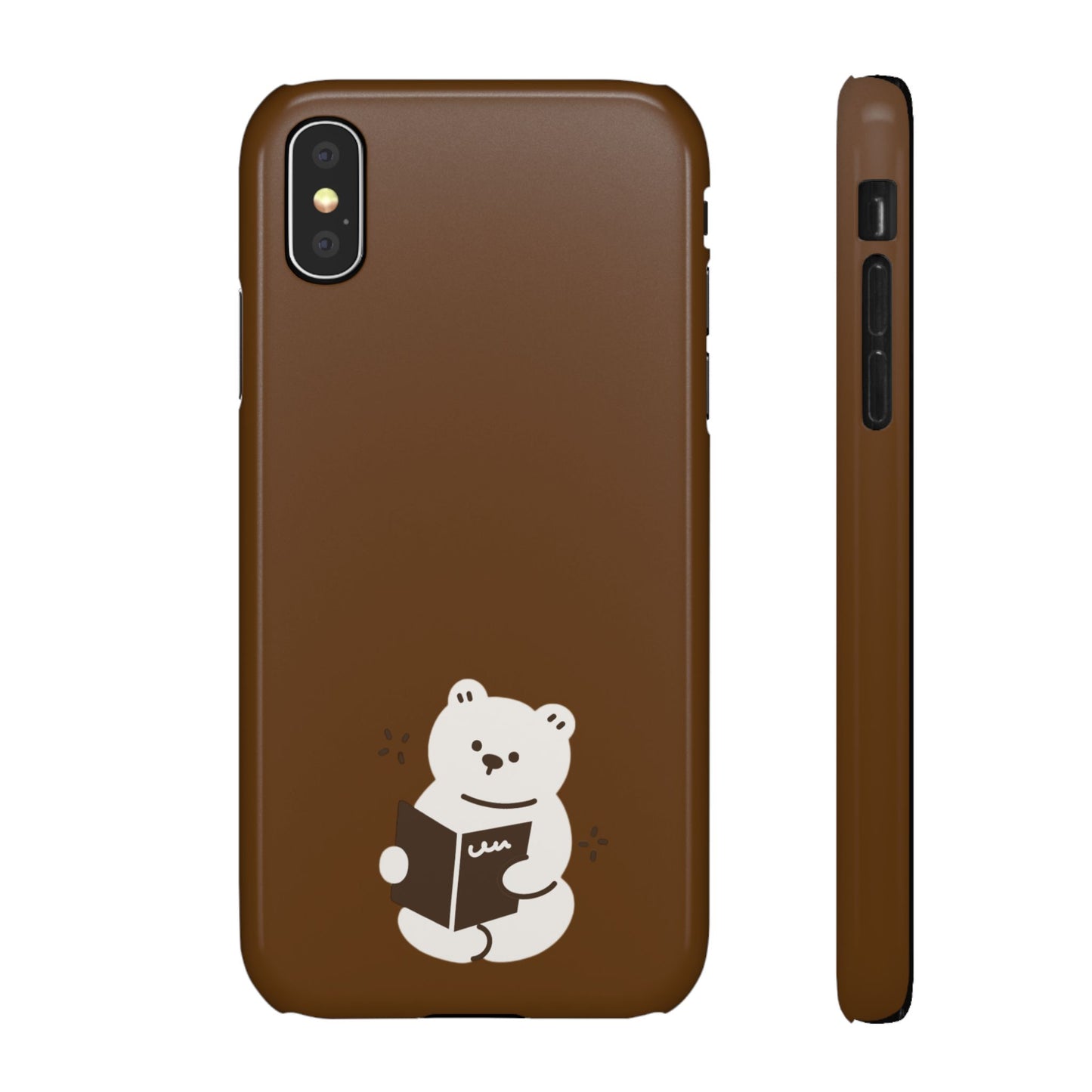 Reading Bear #02-Snap Cases