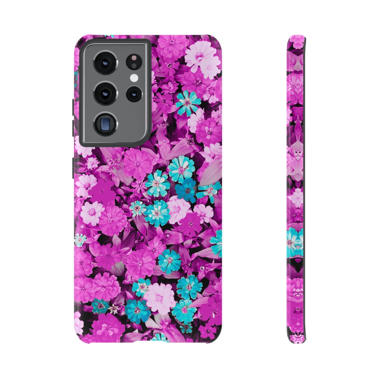 Lucid Flowers #22-Tough Cases iPhone Samsung Google Pixel