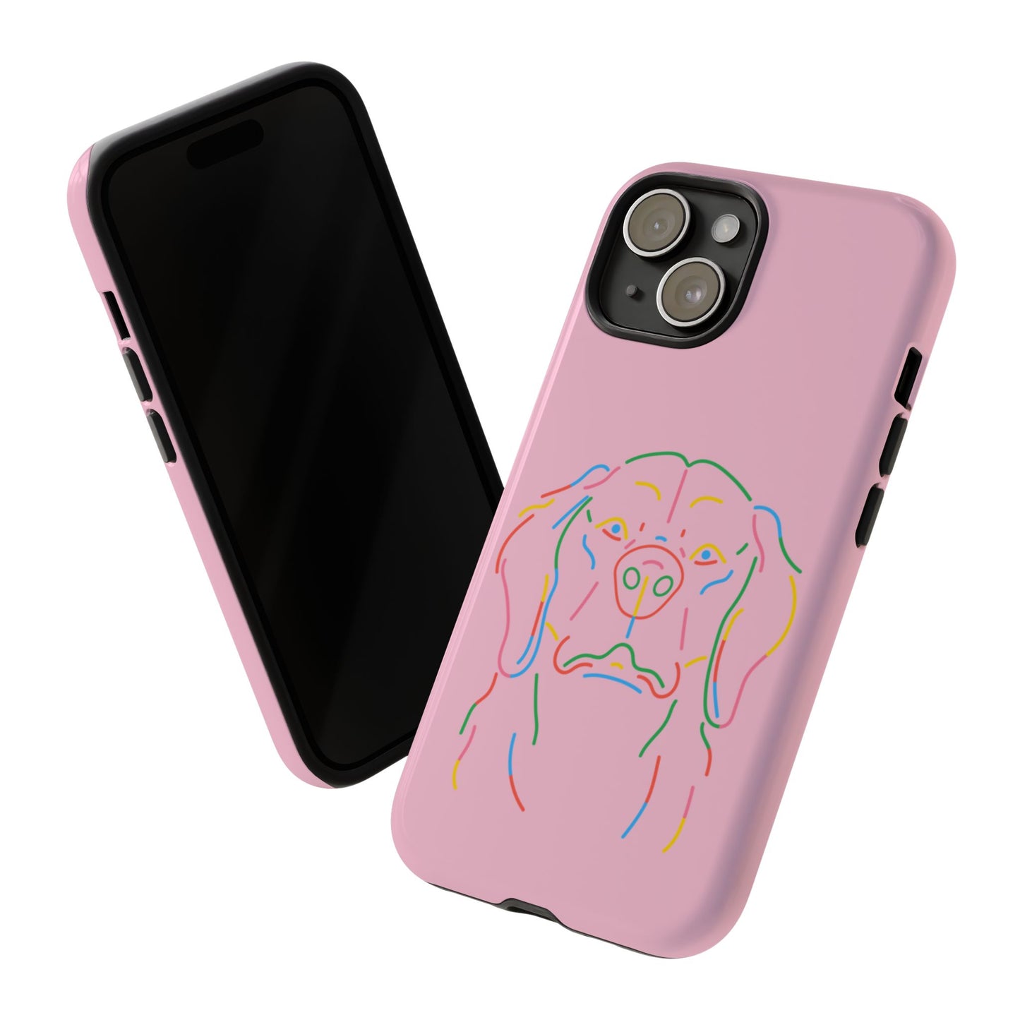 Pop Art Pup #24-Tough Cases iPhone Samsung Google Pixel