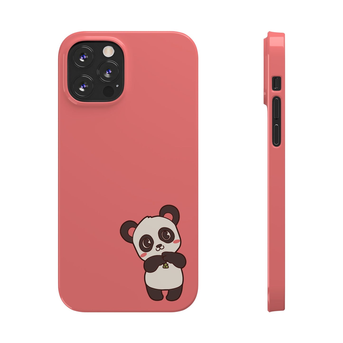 Cute Panda #36-Slim iPhone Cases