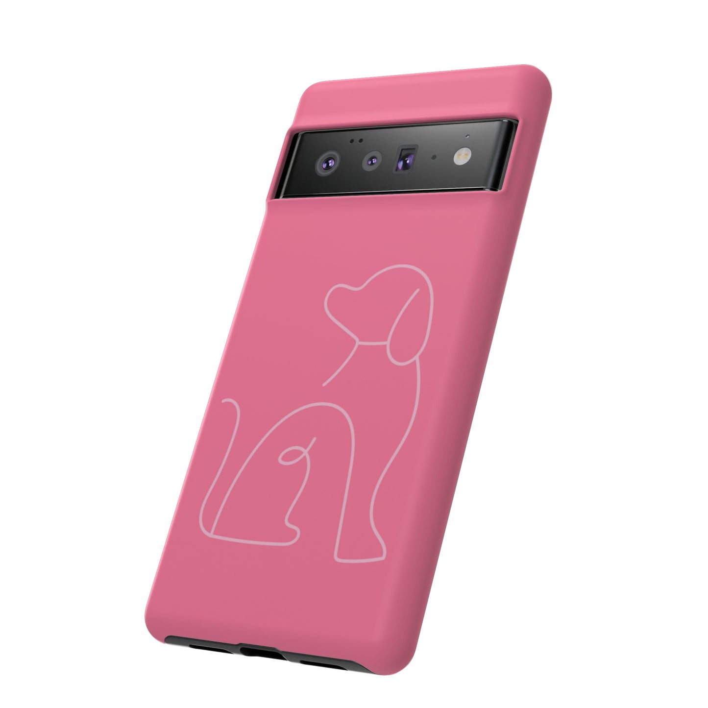 Pink Pup #10-Tough Cases iPhone Samsung Google Pixel