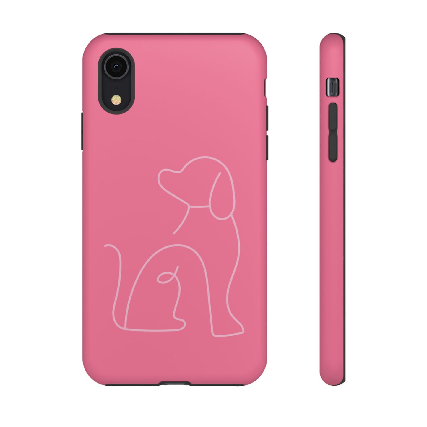 Pink Pup #10-Tough Cases iPhone Samsung Google Pixel