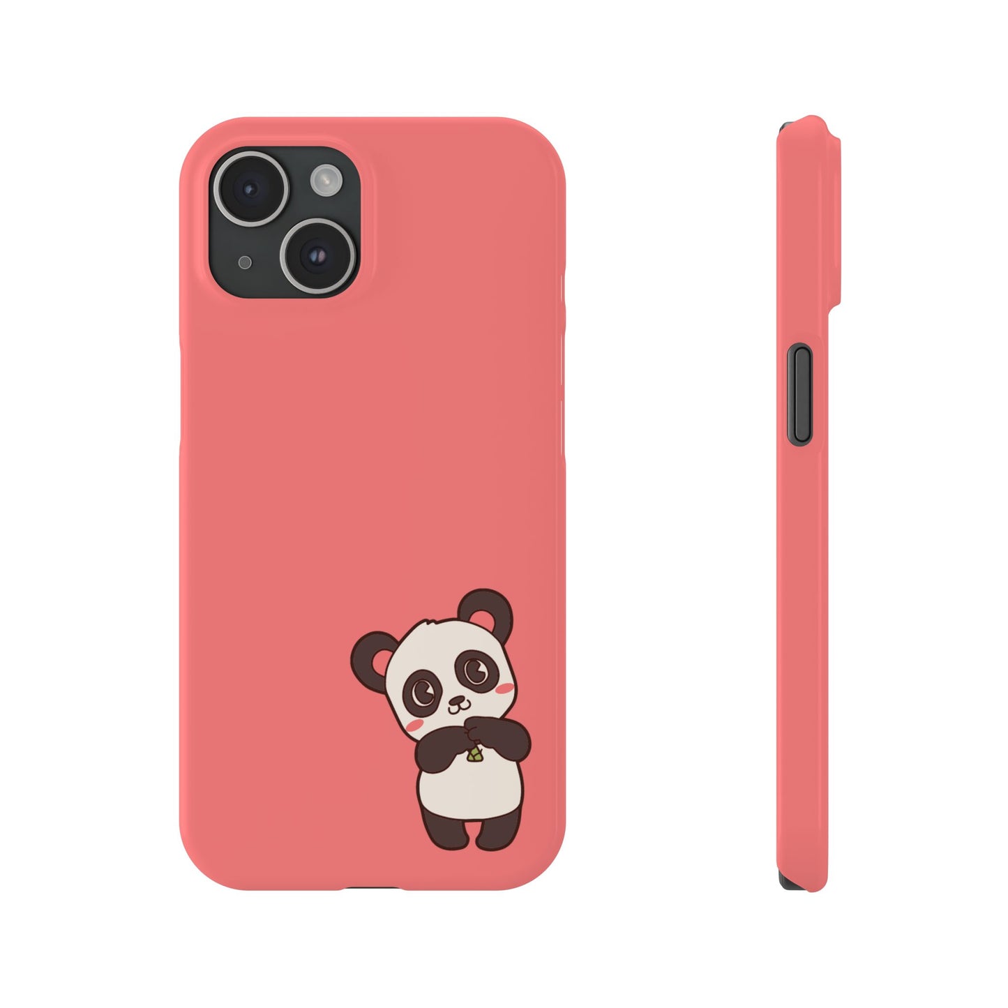 Cute Panda #36-Slim iPhone Cases