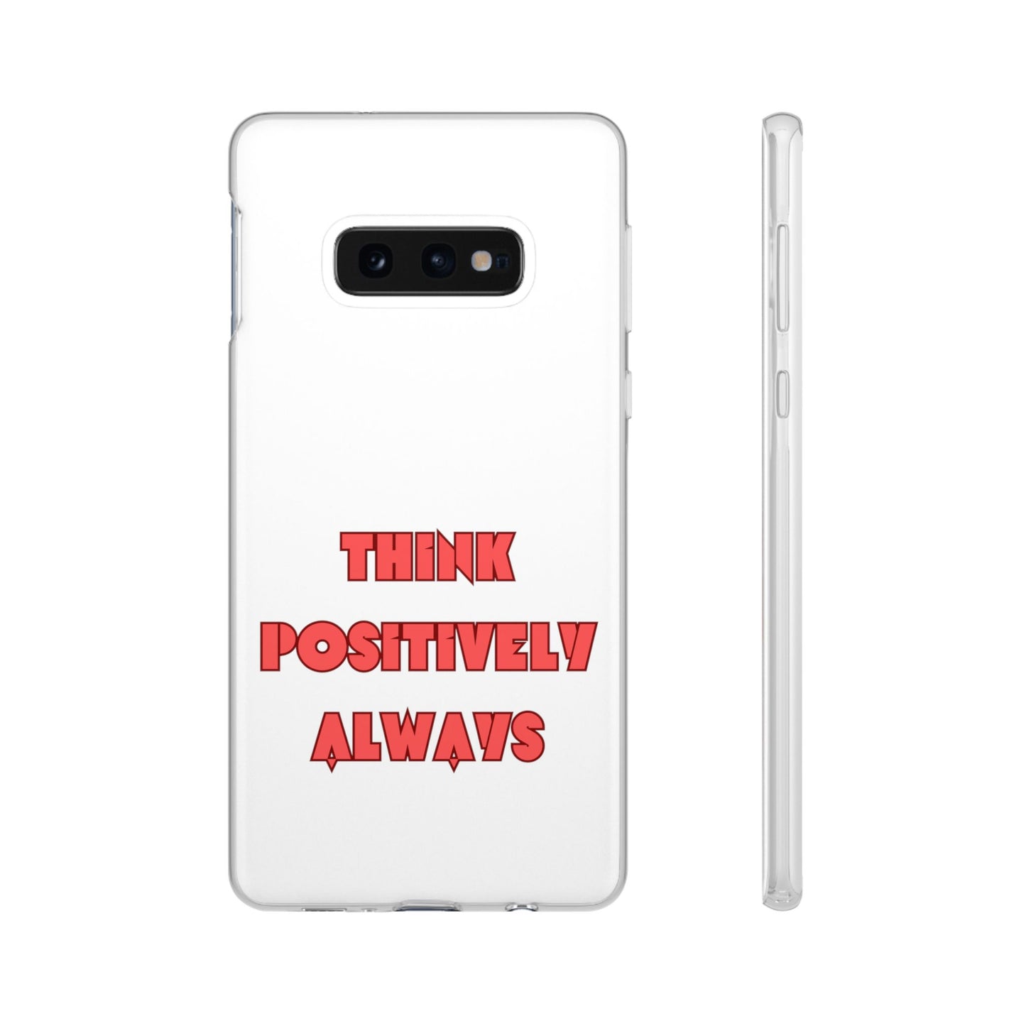 Think Positively Always #24 Flexi Cases iPhone Samsung Gift Packaging