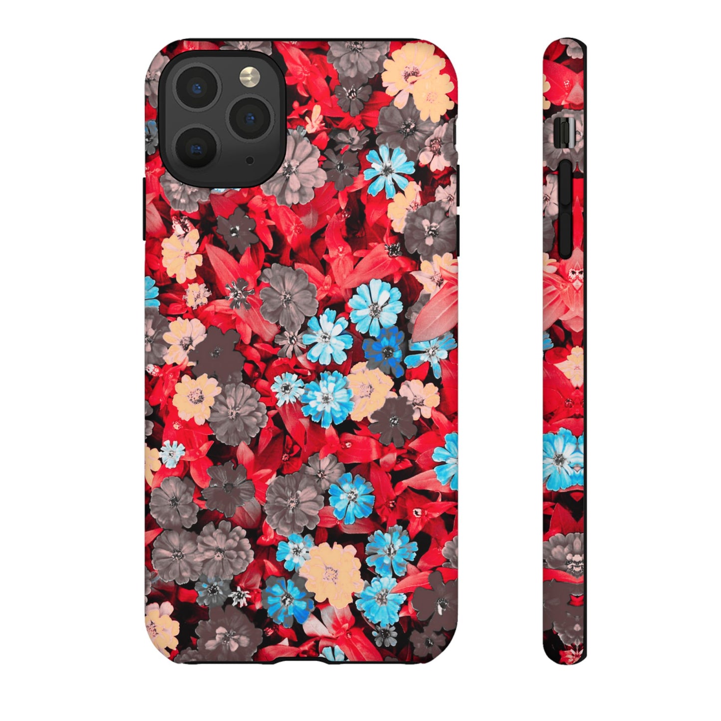 Lucid Flowers #23-Tough Cases iPhone Samsung Google Pixel