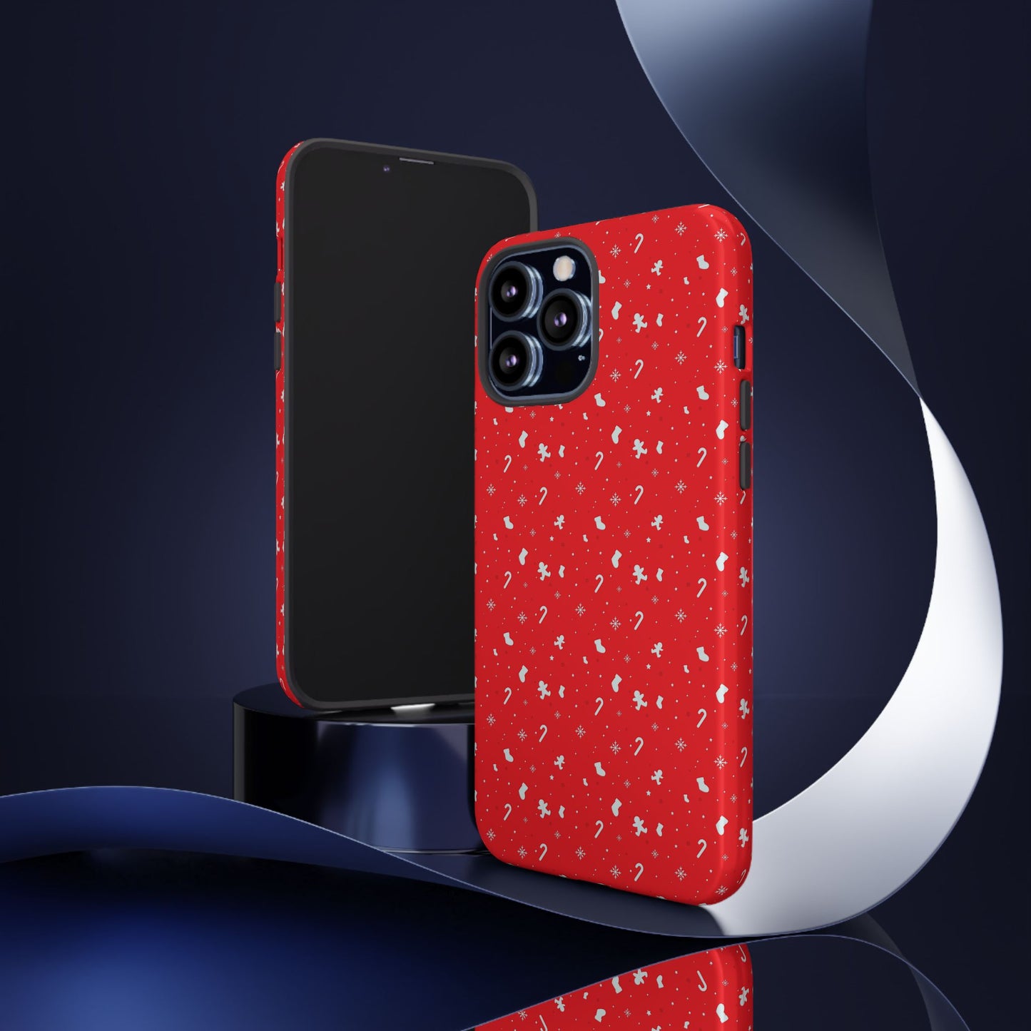 Candy Cane Blizzard #22 - Tough Cases iPhone Samsung Google Pixel