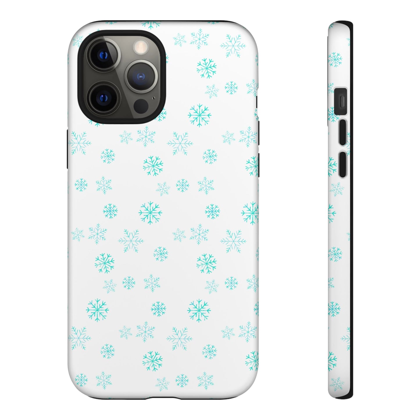 Snowy Blue #12 - Tough Cases iPhone Samsung Google Pixel