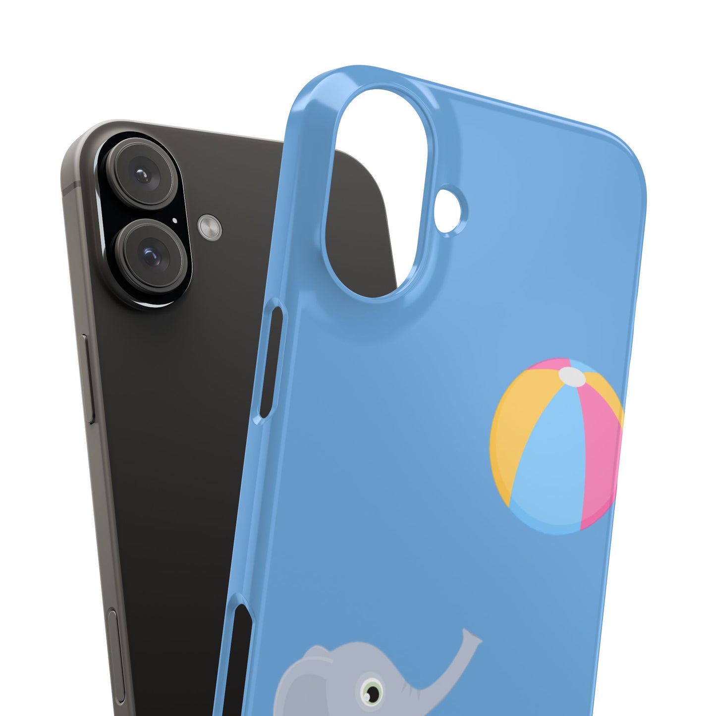 Playful Elephant-Slim iPhone Cases