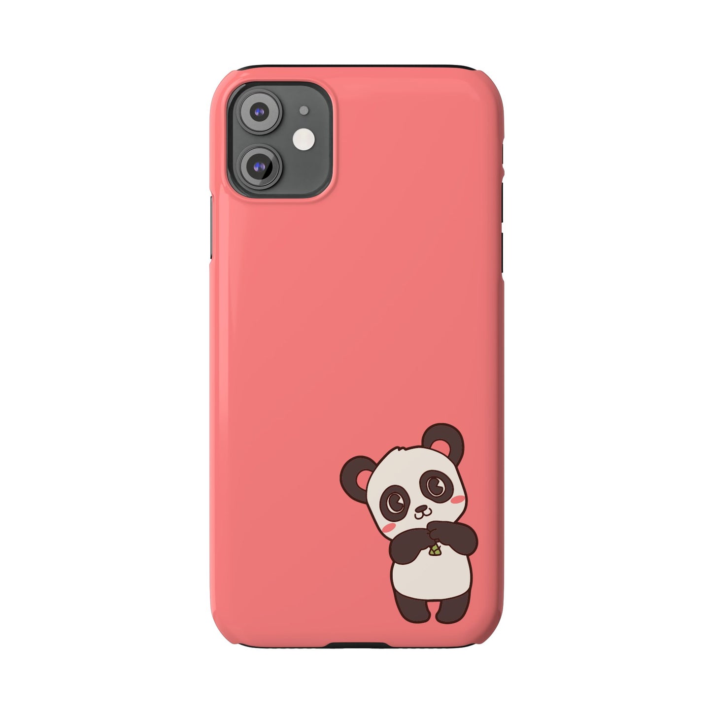 Cute Panda #36-Slim iPhone Cases