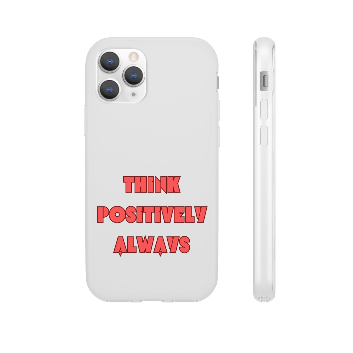 Think Positively Always #24 Flexi Cases iPhone Samsung Gift Packaging