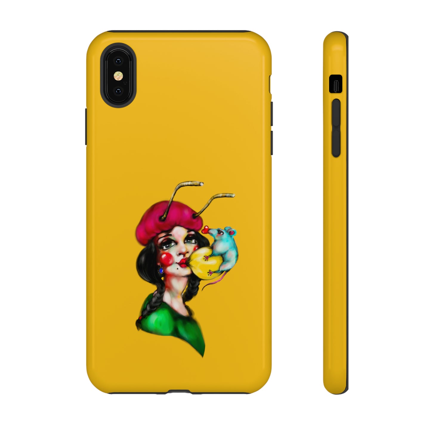 Design #211 Yellow BKG-Tough Cases