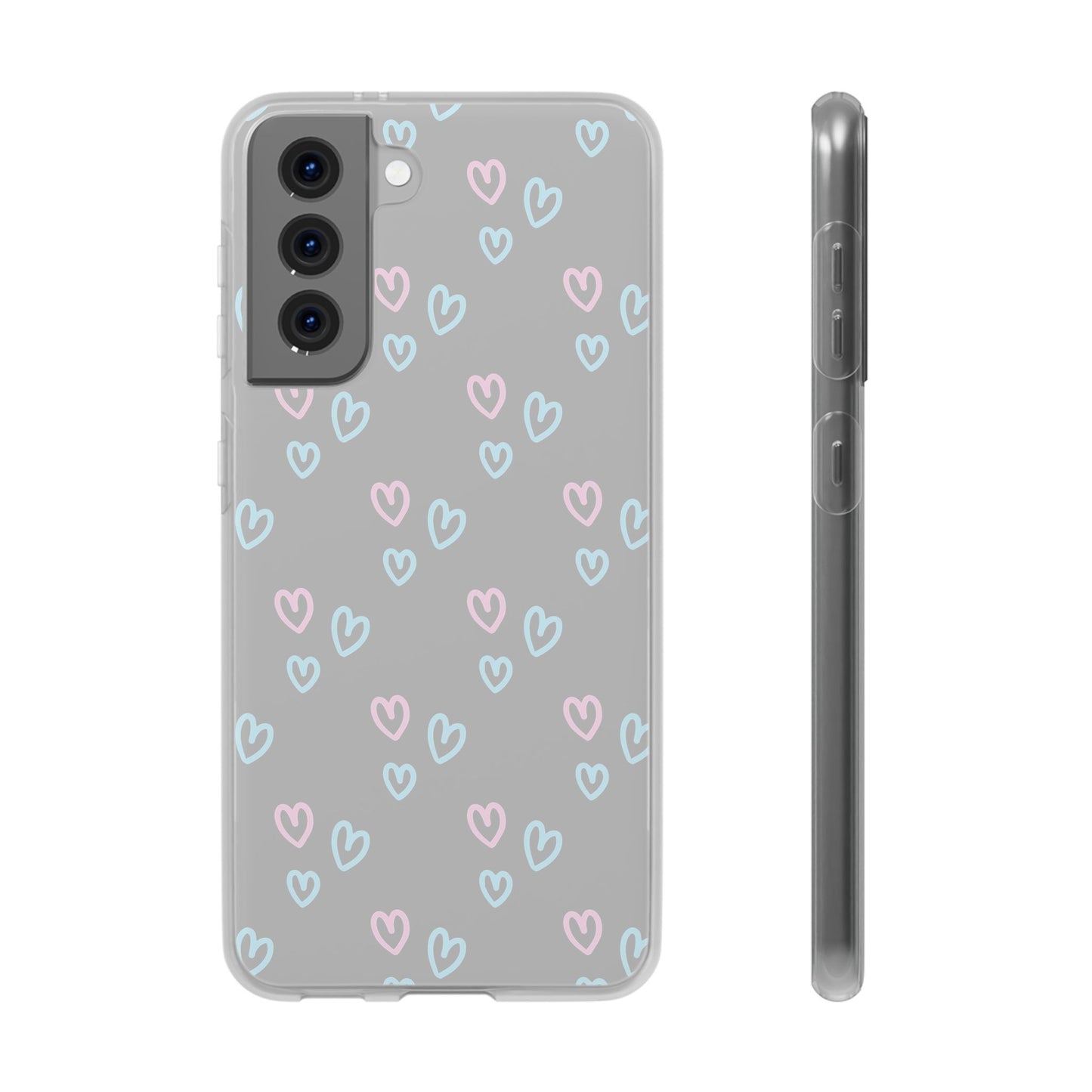 Sweetheart Shield Clear Flexi Cases iPhone Samsung Gift Packaging