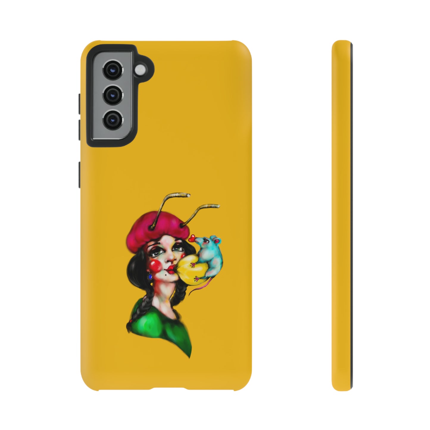 Design #211 Yellow BKG-Tough Cases