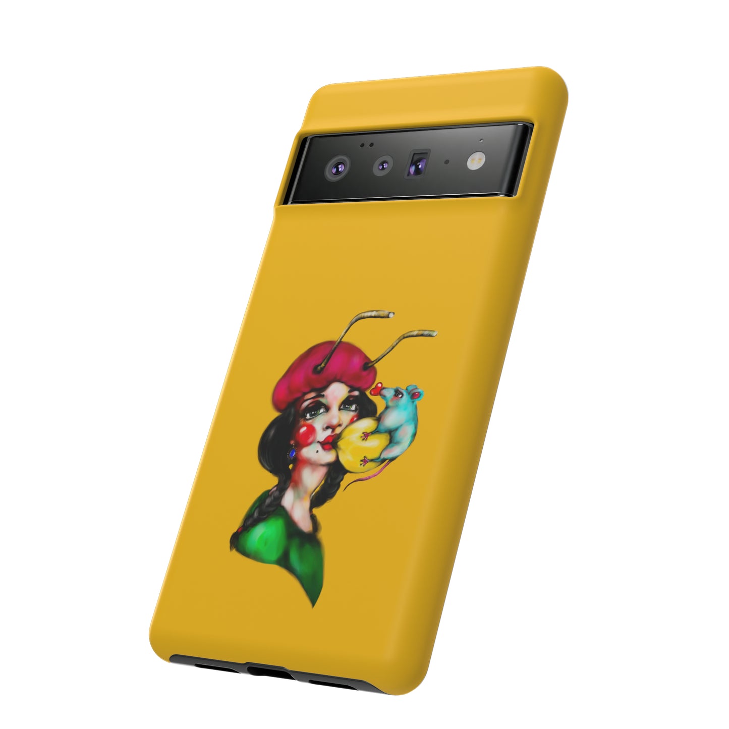 Design #211 Yellow BKG-Tough Cases